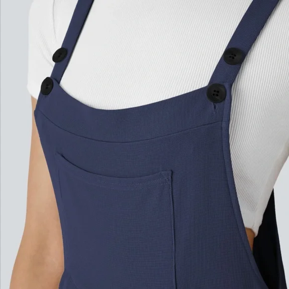 HALARA Navy Blue Overalls XL NWT - Picture 5 of 12